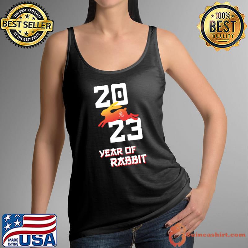 Chinese New Year Costume Cute Rabbit Chinese New Year 2023 T-Shirt Tank Top
