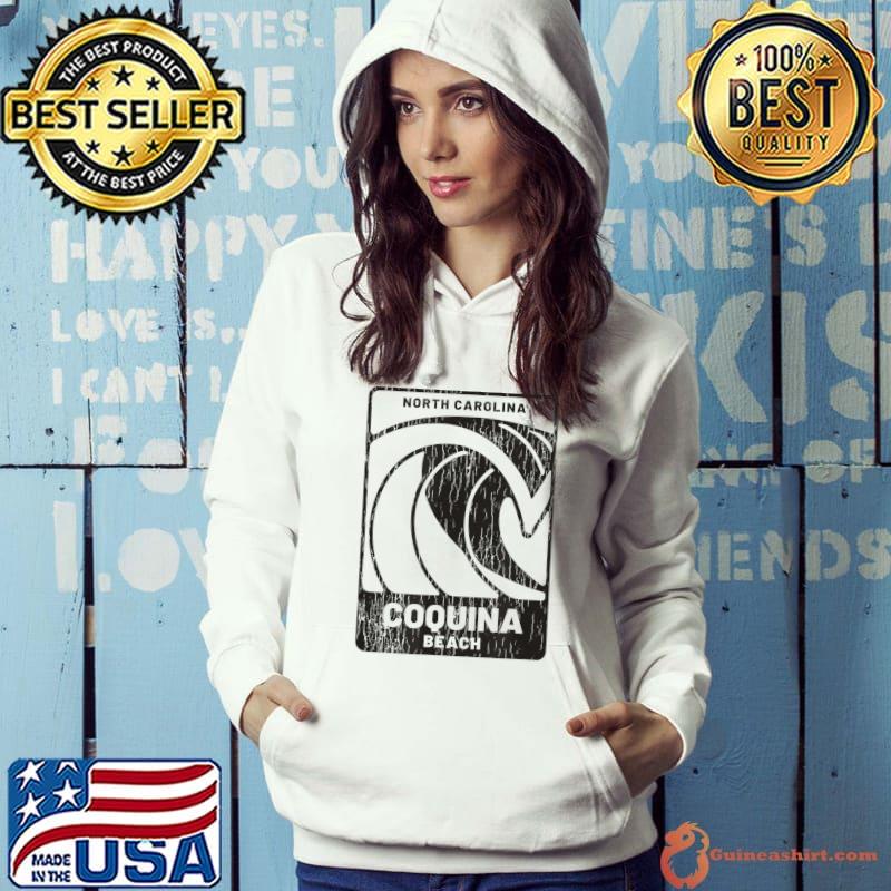 Coquina Beach North Carolina Summertime Vacationing Wavebox T-Shirt Hoodie