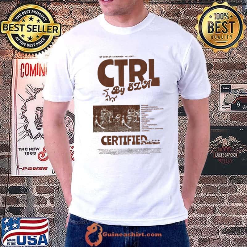 Ctrl by sza certified platinum classic shirt