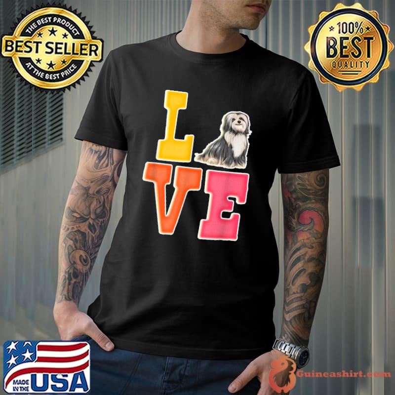 Cute Havanese Dog Love Valentine Puppy Lover T-Shirt