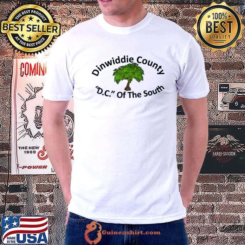 Dinwiddie County D.C. Of The South Tree T-Shirt