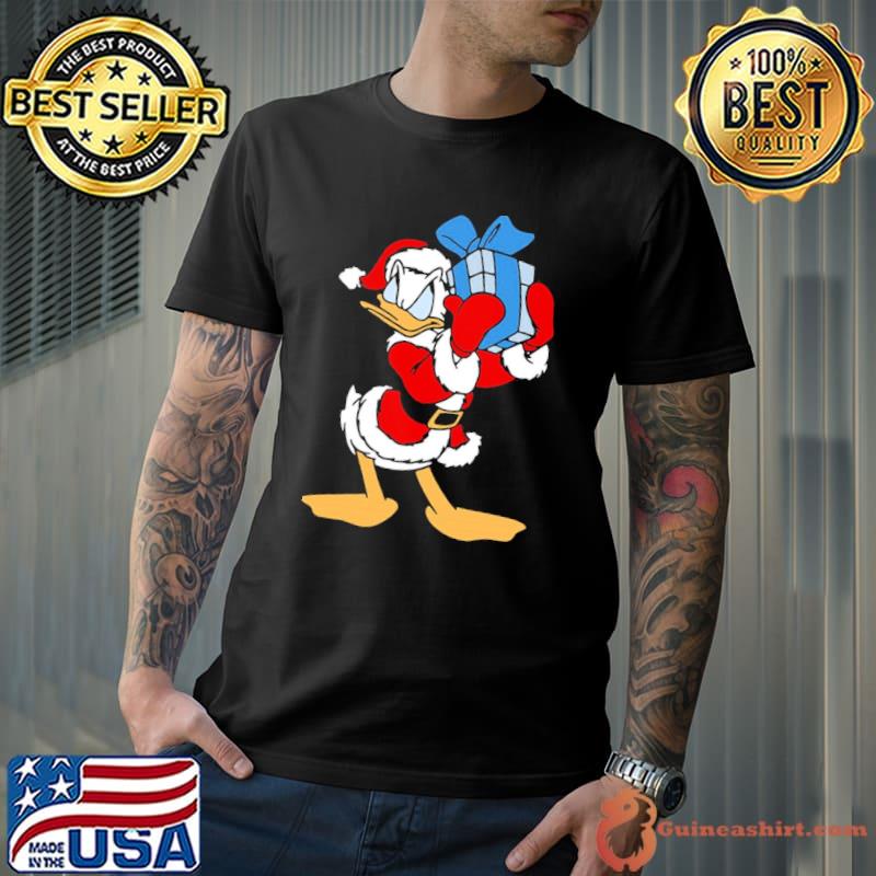 Donald duck sceptical christmas gift shirt