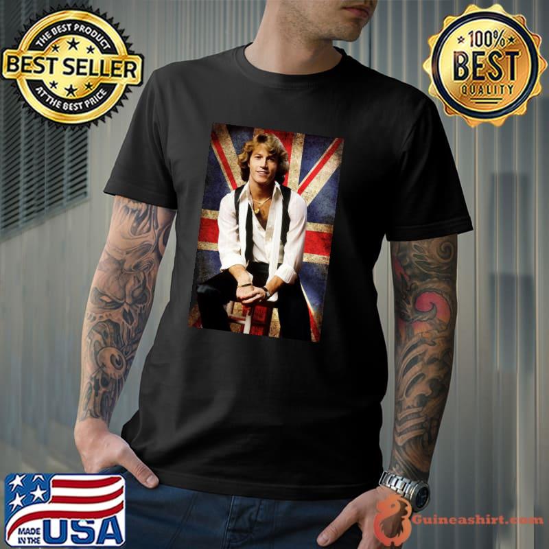 England flag andy gibb shirt
