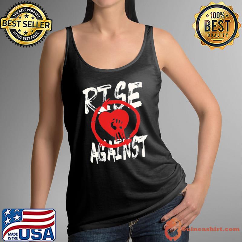 Face to face rise against band s Tank Top