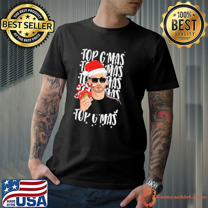 Funny animated top gmas andrew tate christmas design shirt