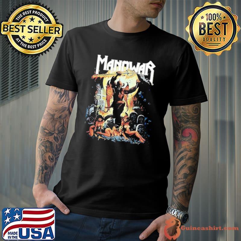 Gods of war manowar albums artwork shirt
