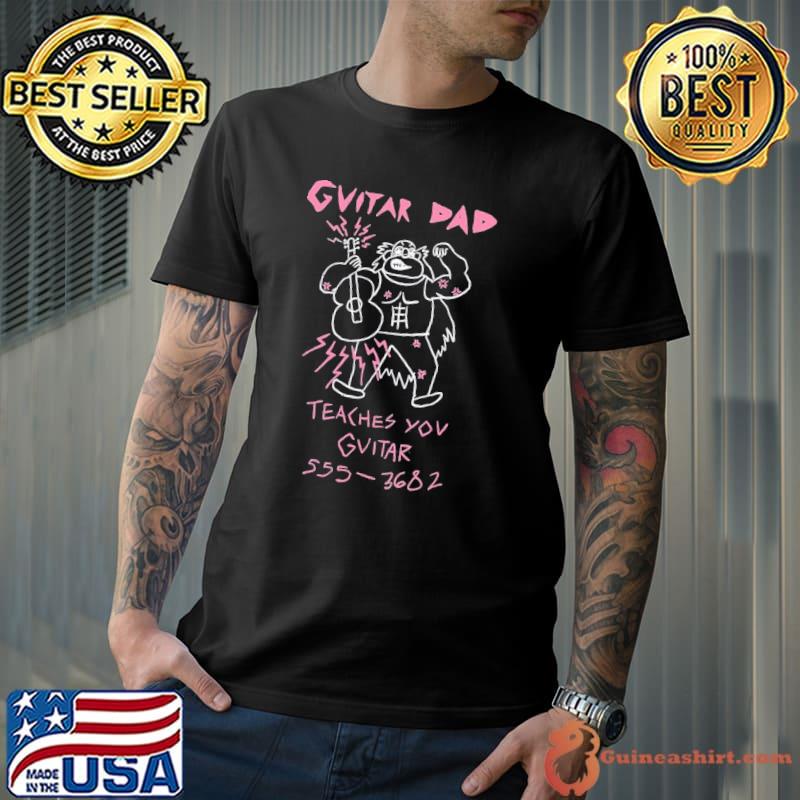 Guitar dad steven universe cute design classic shirt
