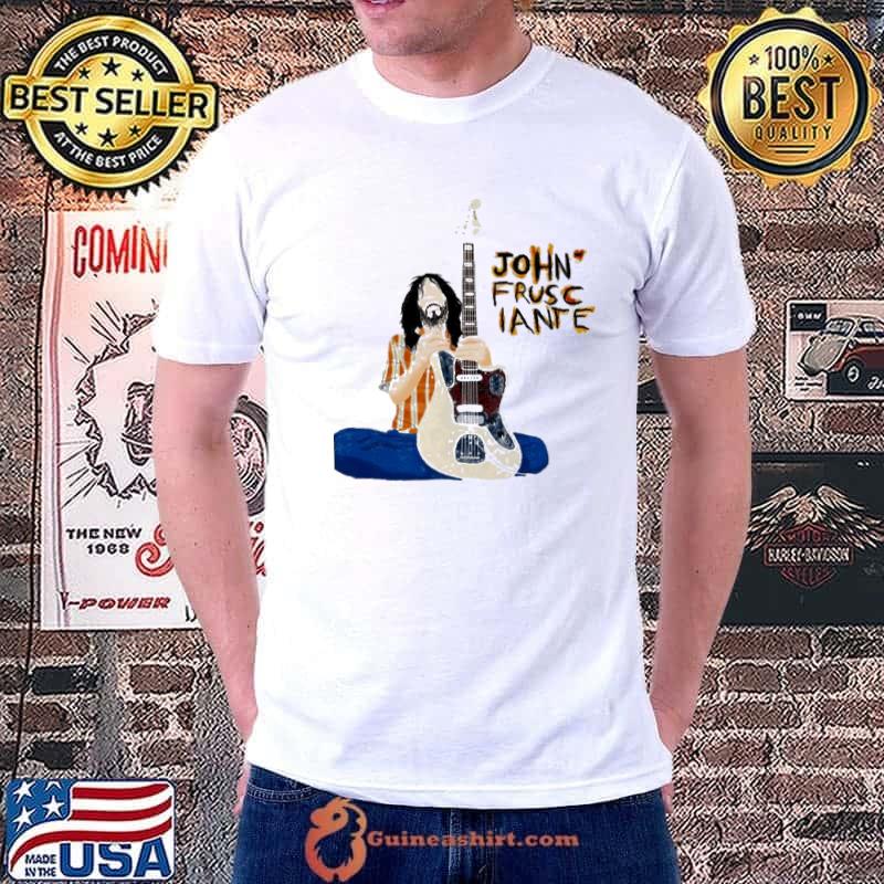 Guitar john frusciante vintage photograp shirt