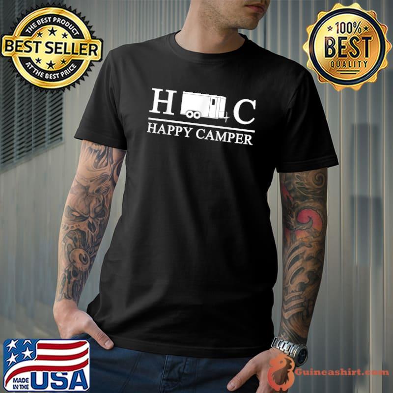 Happy Camper Camping Trailer T-Shirt