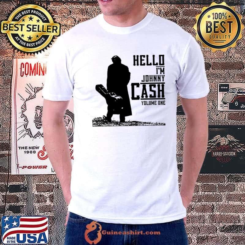 Hello I'm johnny cash yolume one classic shirt