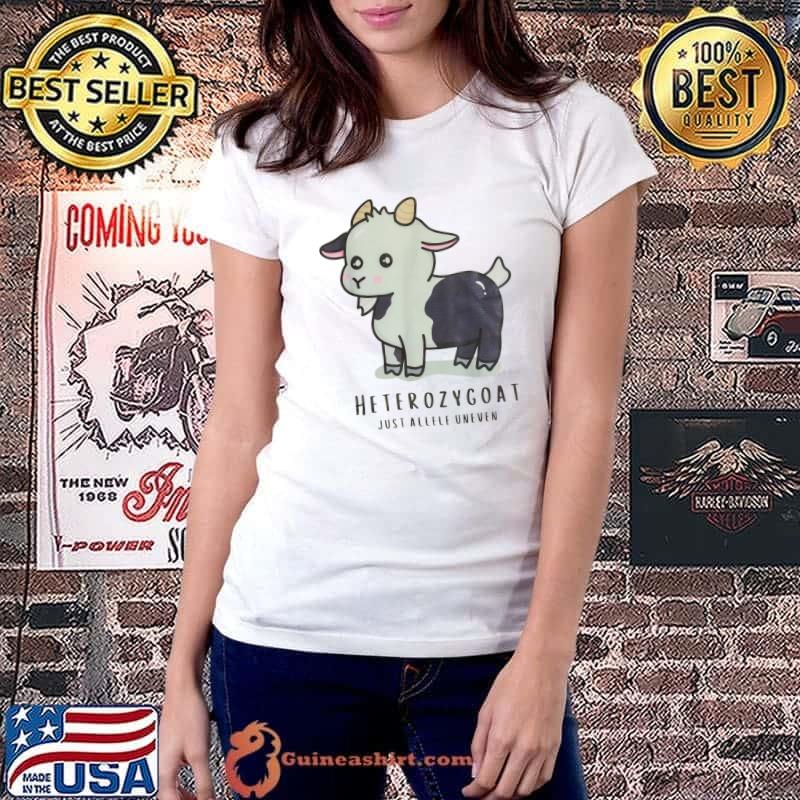Heterozygoat Just Allele Uneven Heterozygous T-Shirt
