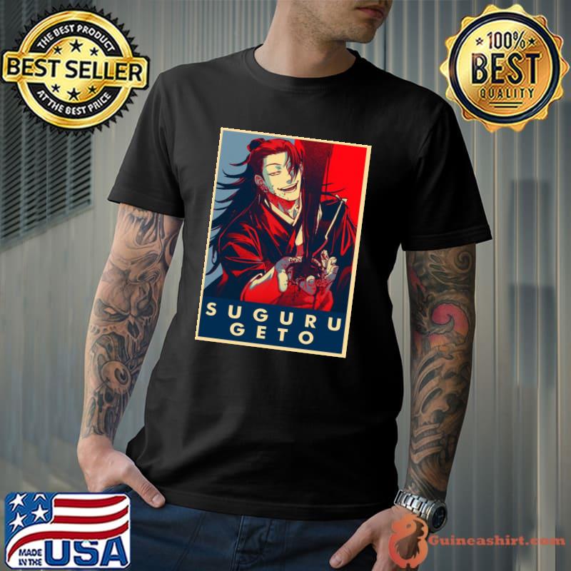 Hope art geto suguru jujutsu kaisen shirt