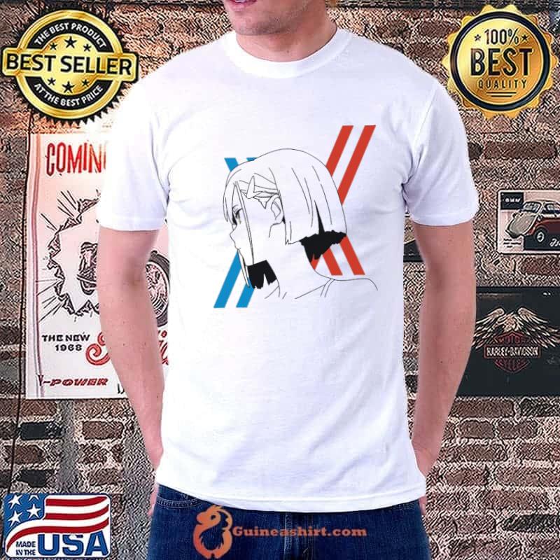 Ichigo pencil draws darling in the franxx classic shirt