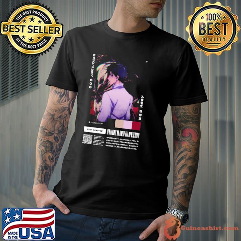 Introduction to yuta okkotsu jujutsu kaisen sorcery fight vintage graphic shirt