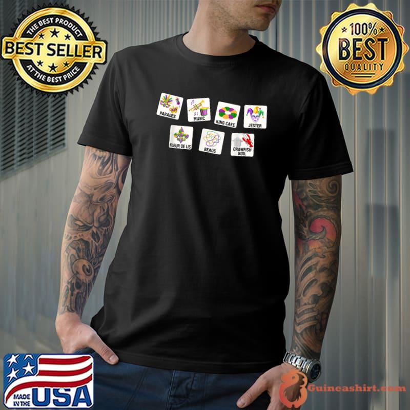 Its Mardi Gras Speech Language Pathologist T-Shirt