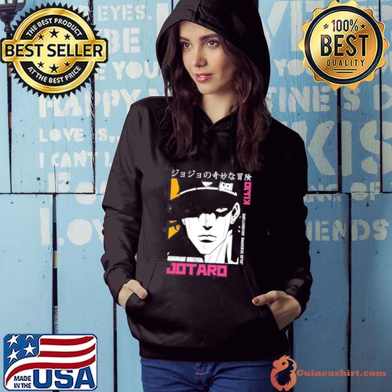 Jojo kujo jotaro jojo's bizarre adventure japanese anime s Hoodie