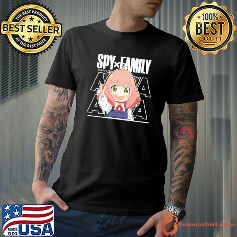 KawaiI pose anya forger spy x family netflix animated series shirt