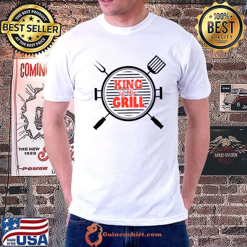 King Of The Grill BBQ Fathers Day Present Dad BBQ T-Shirt