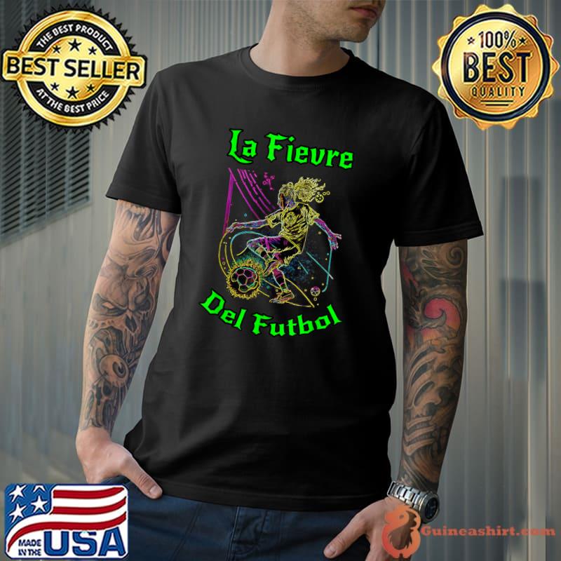 La Fievre Del Futbol Soccer Watercolor T-Shirt