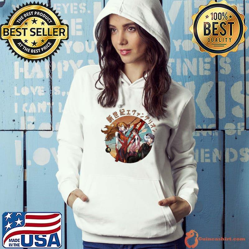 Mecha girls neon genesis evangelion s Hoodie