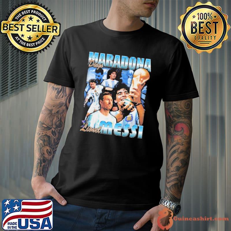 Messimaradona Argentina world cup 2022 lionel messI classic shirt