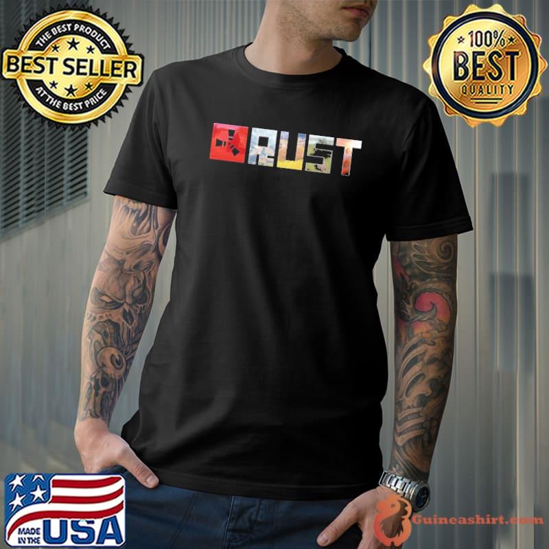 Music retro rust logo awesome for music fans classic shirt