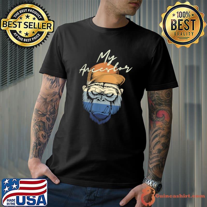 My Ancestor Monkey Vintage T-Shirt