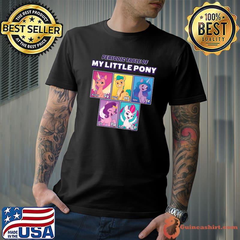 My Little Pony Periodic Table Group Shot Chemistry T-Shirt