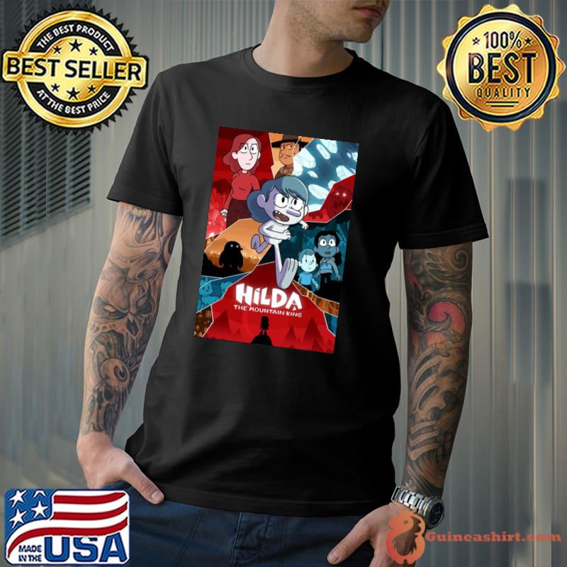 Mysterious people and souls hilda the mountain king graphic gift shirt