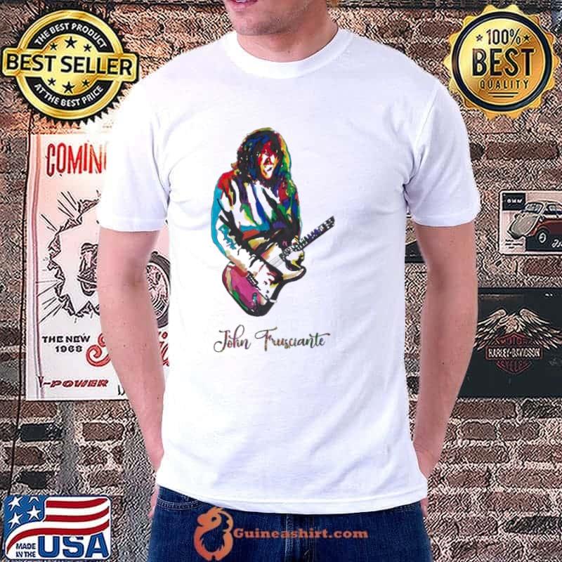 Painting of john anthony frusciant classic shirt