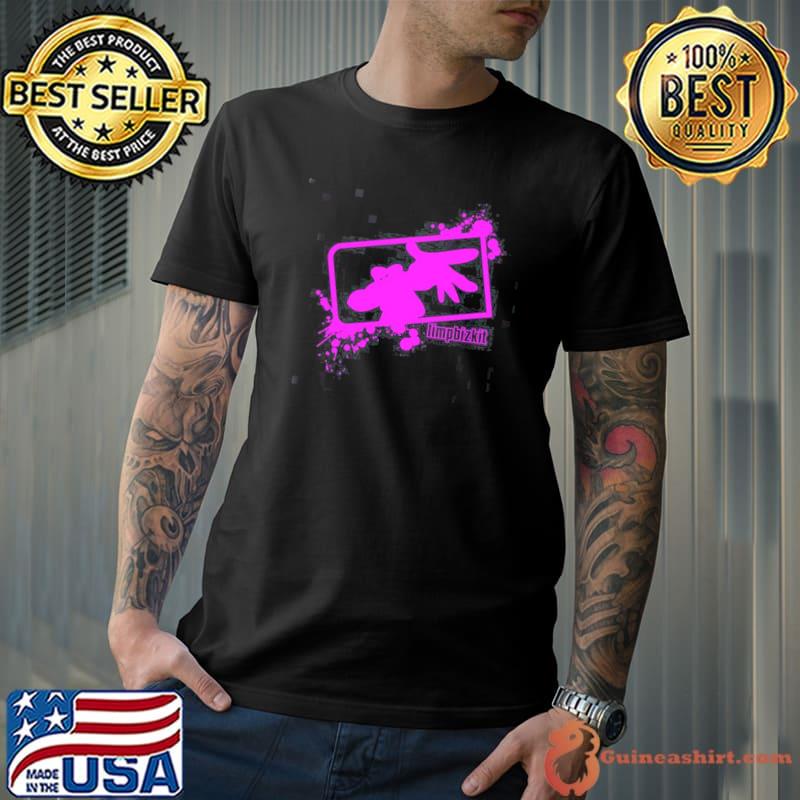 Painting style limp bizkit logo shirt