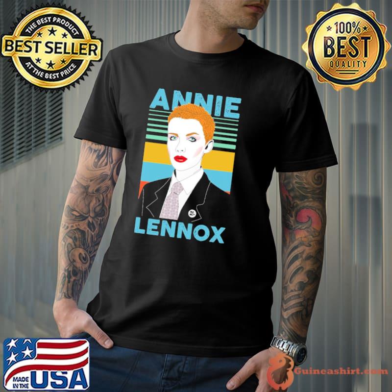 Portrait of annie lennox retro vintage art classic shirt
