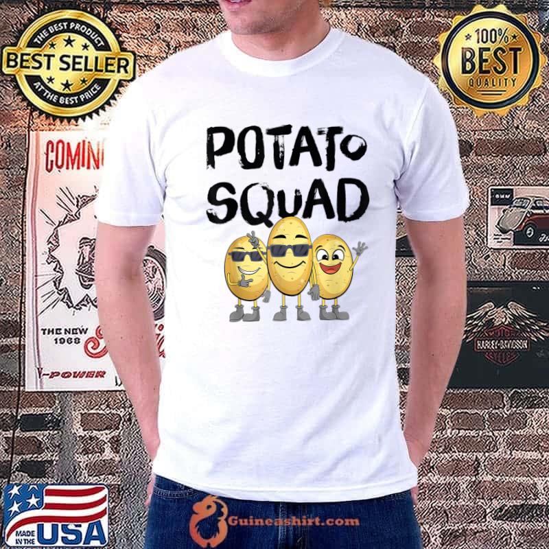Potato Squad I Love Potatoes Vegetarian Team T-Shirt