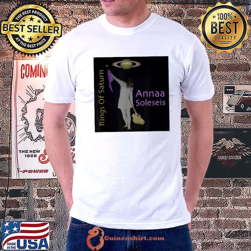 Rings Of Saturn Annaa Soleseis Album T-Shirt