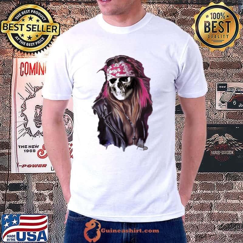 Skull axl rose shirt