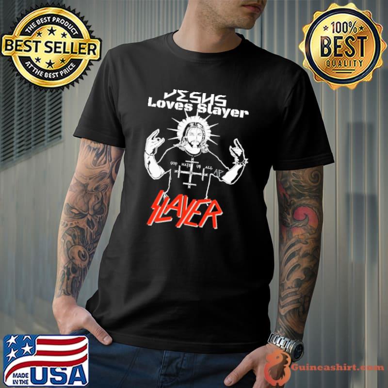 Slayer ghost of war Jesus loves slayer shirt