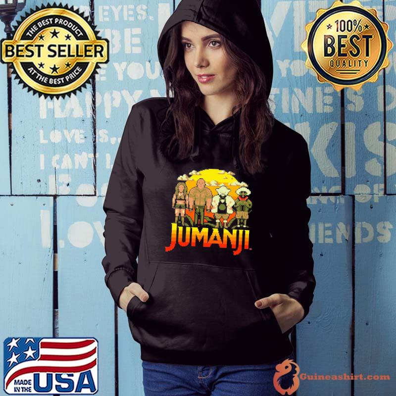 The next level 8 bit characters jumanjI classic s Hoodie