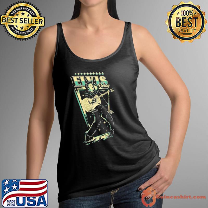The rock star elvis presley retro 90s design classic s Tank Top