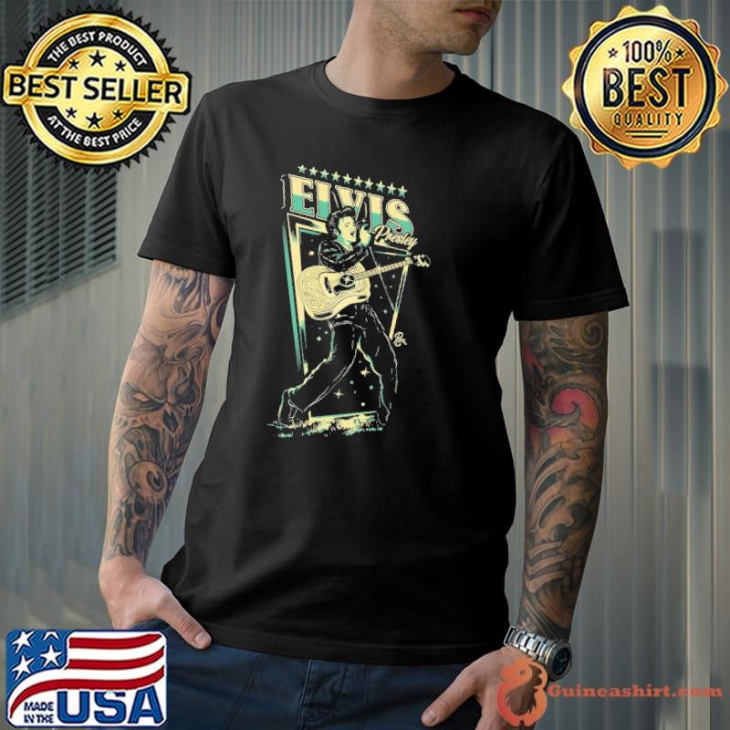 The rock star elvis presley retro 90s design classic shirt