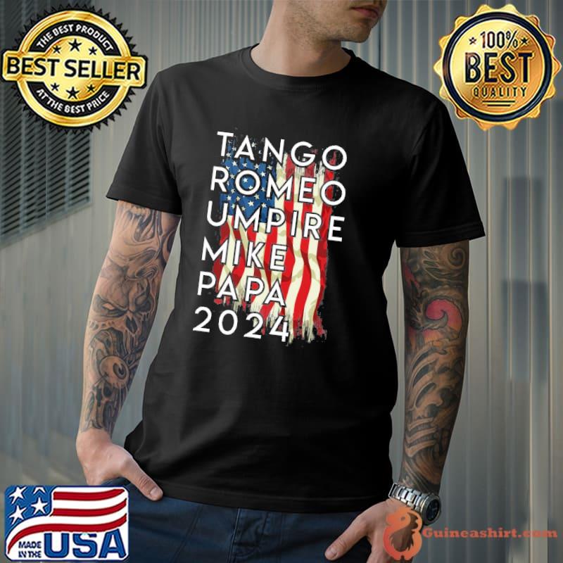 Trump 2024 phonetic alphabet code classic shirt