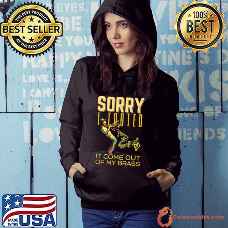 Trumpet sarcastic trumpet player jazz band trombone player music colors T-Shirt Hoodie