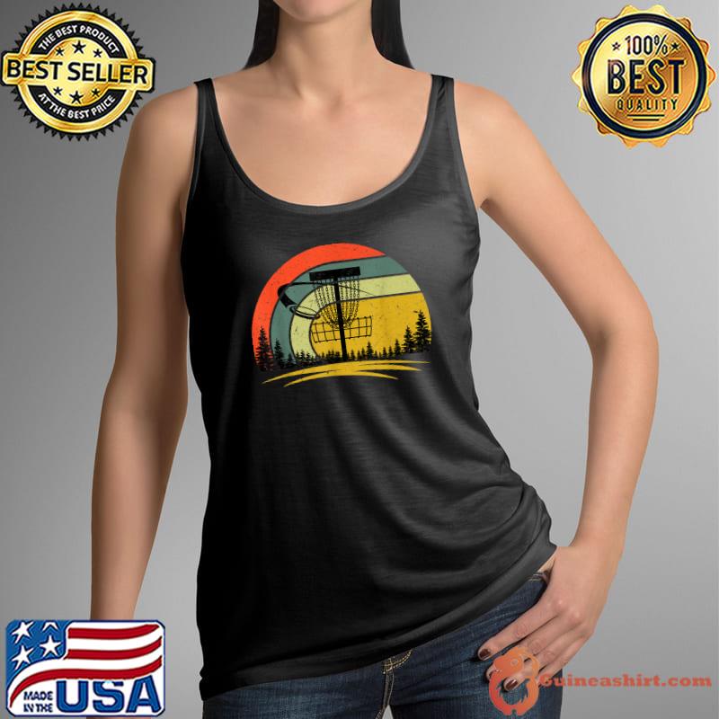 Vintage Disc Golf Frolf Flying Disc Sport Lover Outfit T-Shirt Tank Top