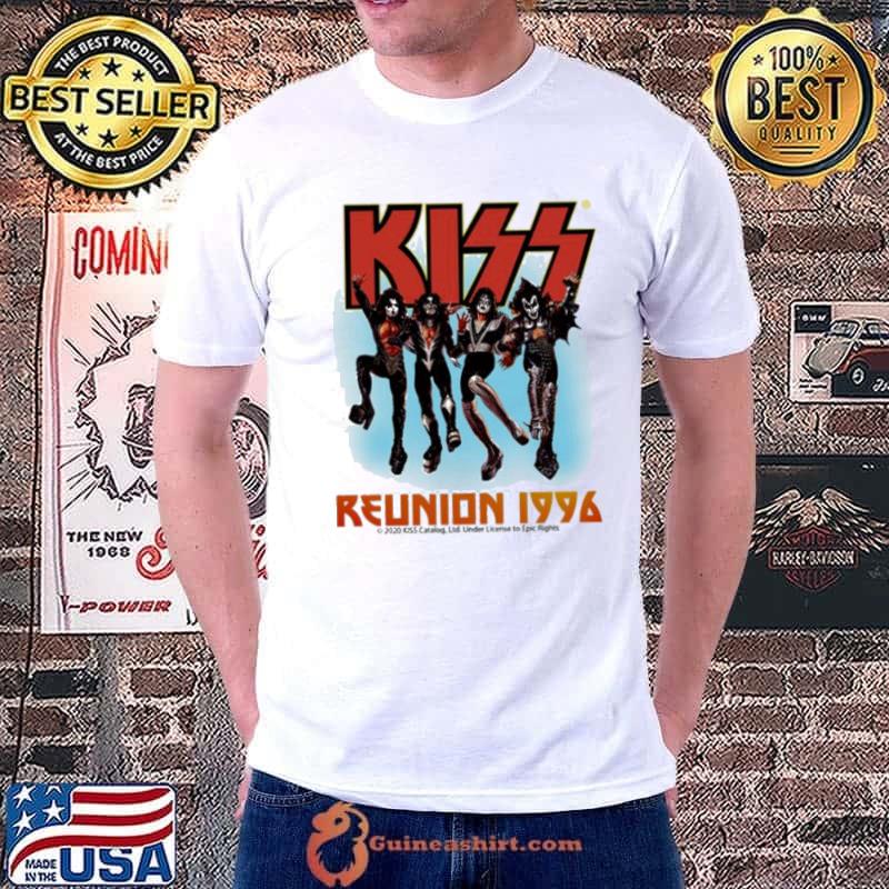 Vintage kiss band 1996 reunion tour single shirt