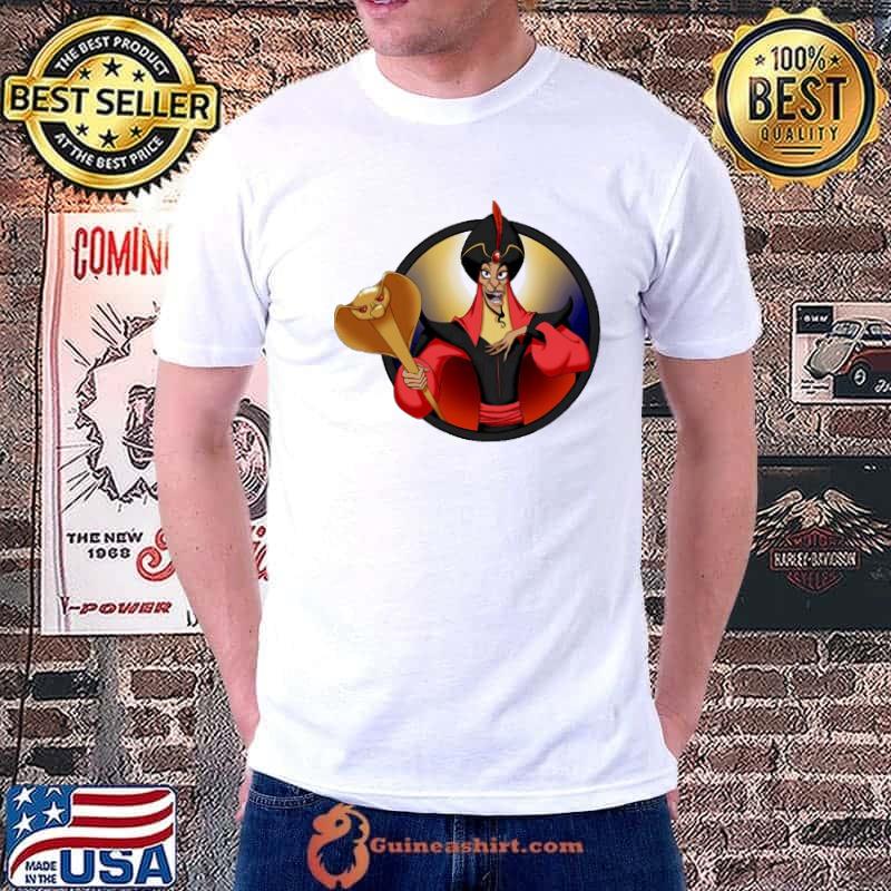 Zoom jafar aladdin cartoon disney shirt