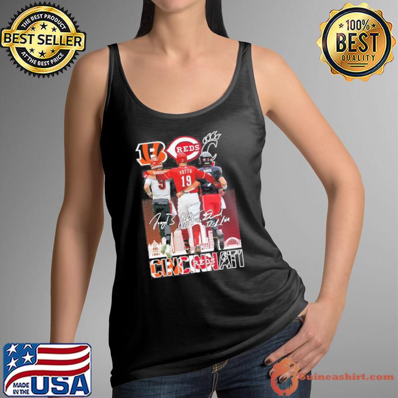 Cincinnati Reds Bengals burrow votto signatures s Tank Top