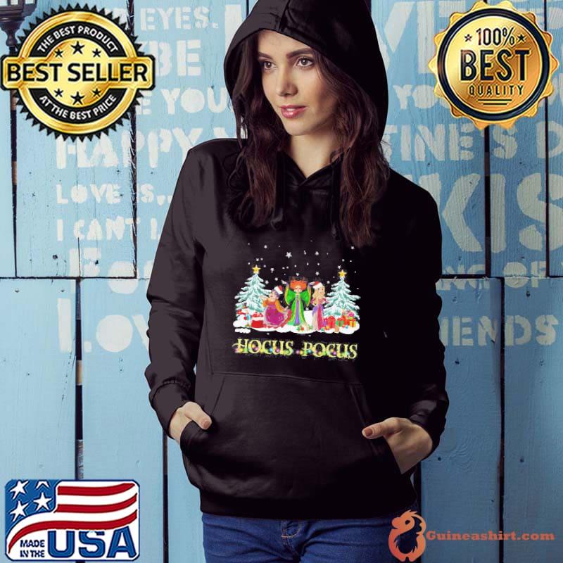 Hocus Pocus Christmas trees light s Hoodie