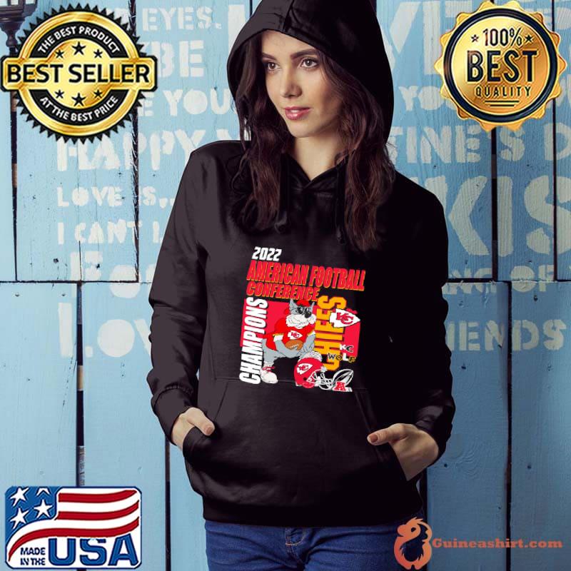 2022 American football conference champions Kansas city Chiefs Wolf s Hoodie