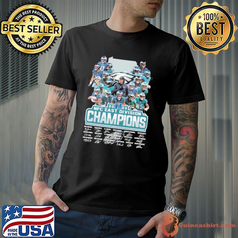 Philadelphia Eagles 2022 Champions NFC East Signatures shirt, hoodie,  sweater, long sleeve and tank top