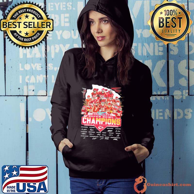 As Is NFL Super Bowl LVII Champions Chiefs Hooded Sweatshirt 