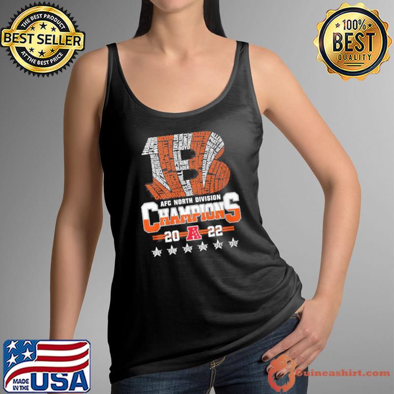 Cincinnati Bengals 2022 Champion AFC North Division Shirt